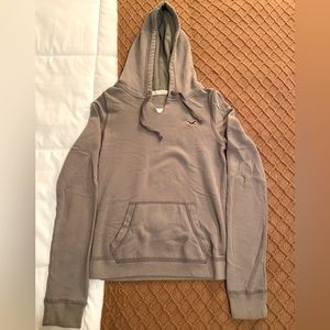 Hollister grey hoodie size S